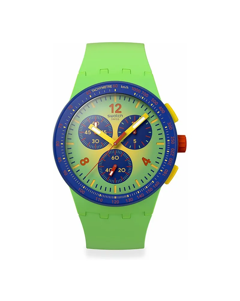 Swatch Unisexuhr 2502 SWATCH ESSENTIALS Grün