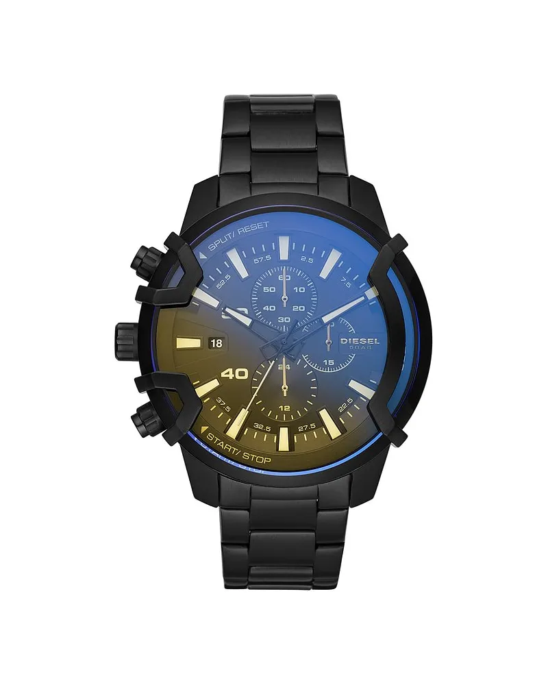 Diesel Chronograph Griffed Schwarz