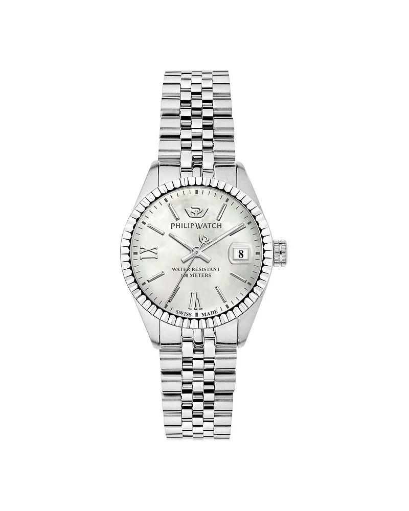 Philip Watch Damenuhr Caribe Urban Silber