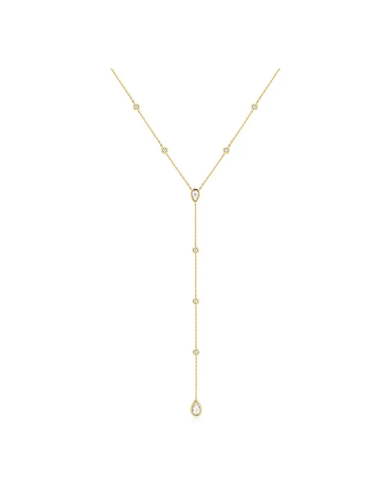 ANIA HAIE Kette 76 - Wanderer Gelbgold
