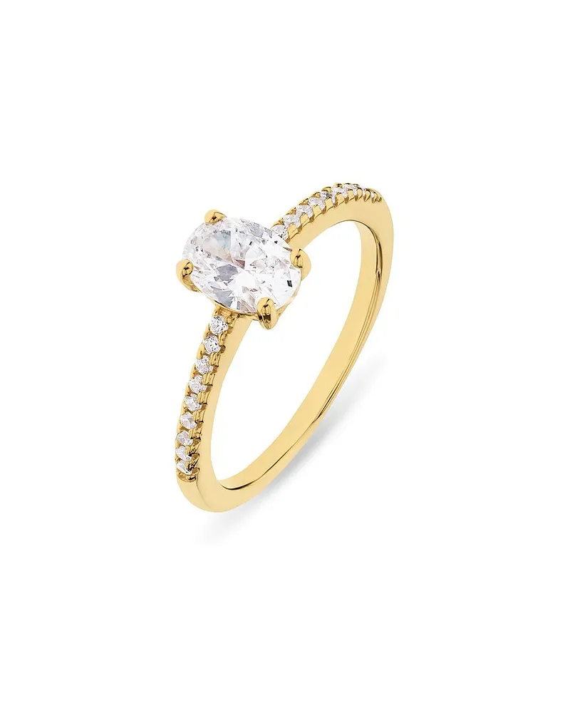 VALERIA Damenring Gelbgold