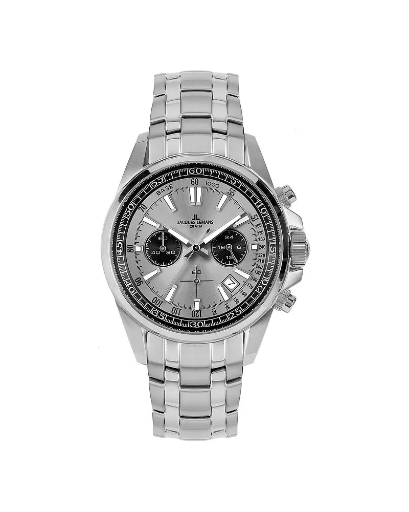 Jacques Lemans Chronograph Liverpool Silber