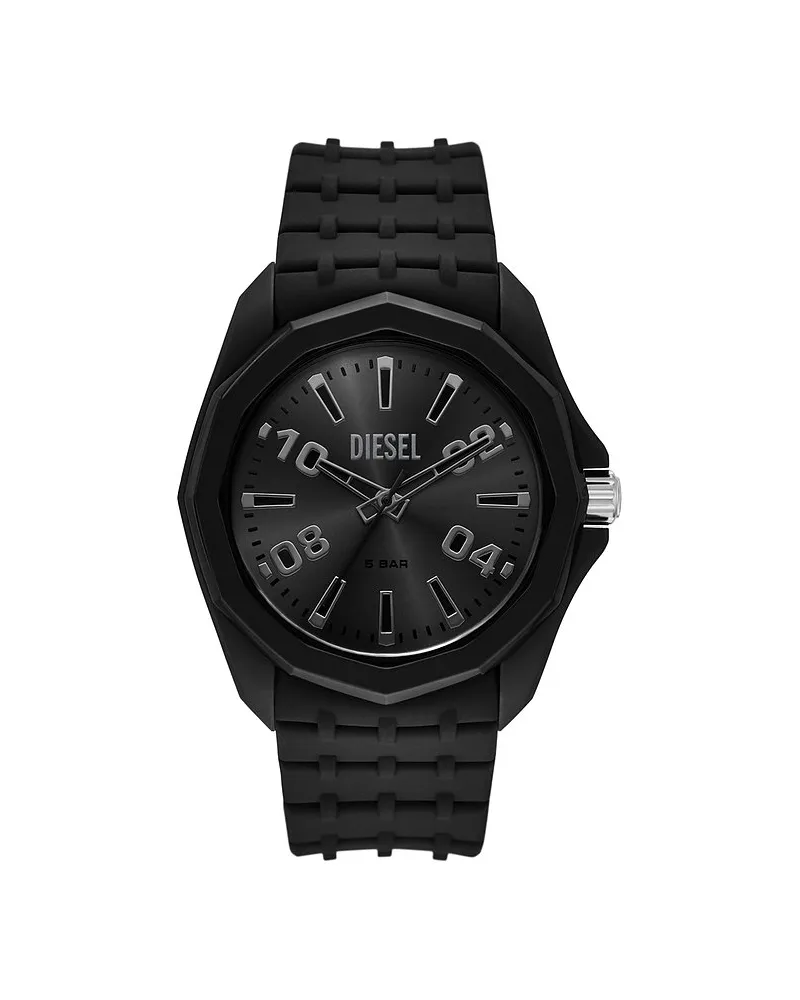 Diesel Herrenuhr Stinger 3-Hand Schwarz