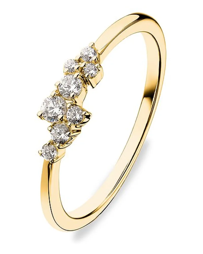 VALERIA Damenring Gelbgold