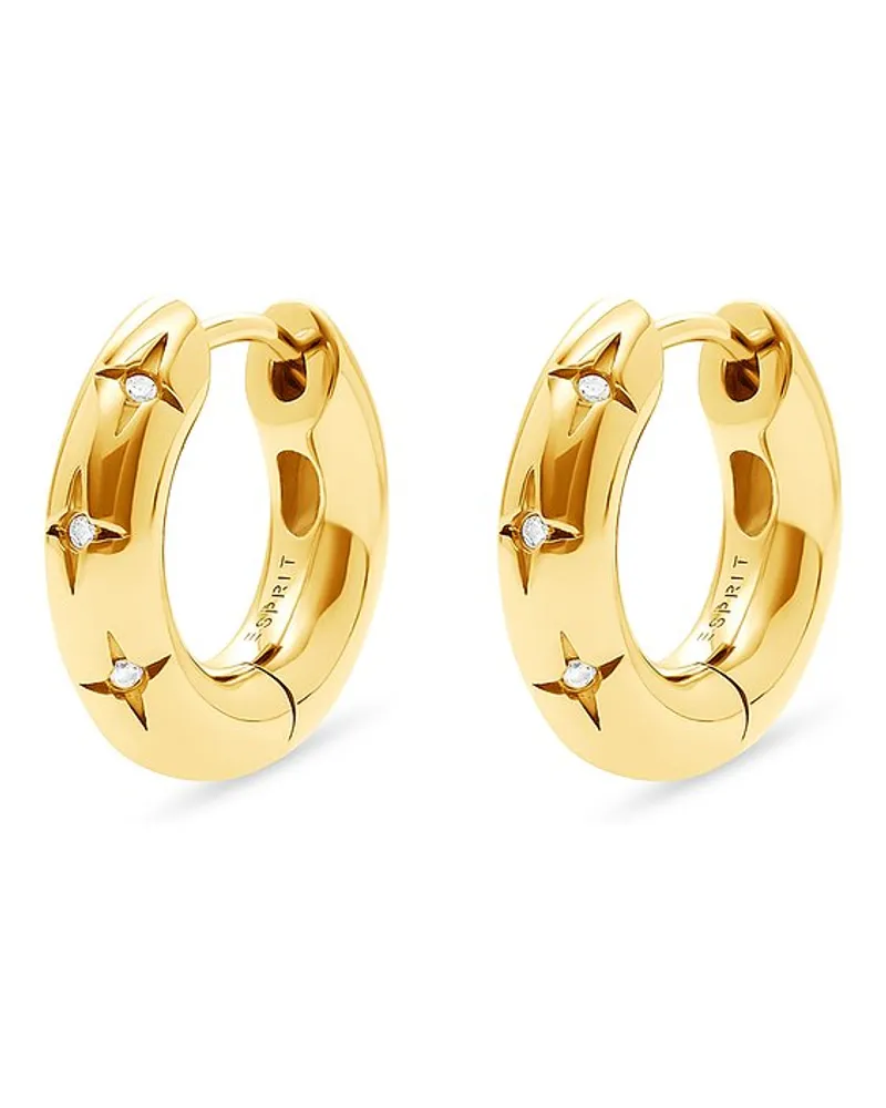 Esprit Creolen Magic CO Gelbgold