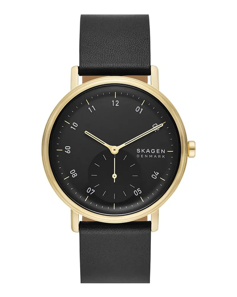 Skagen Herrenuhr KUPPEL Gold