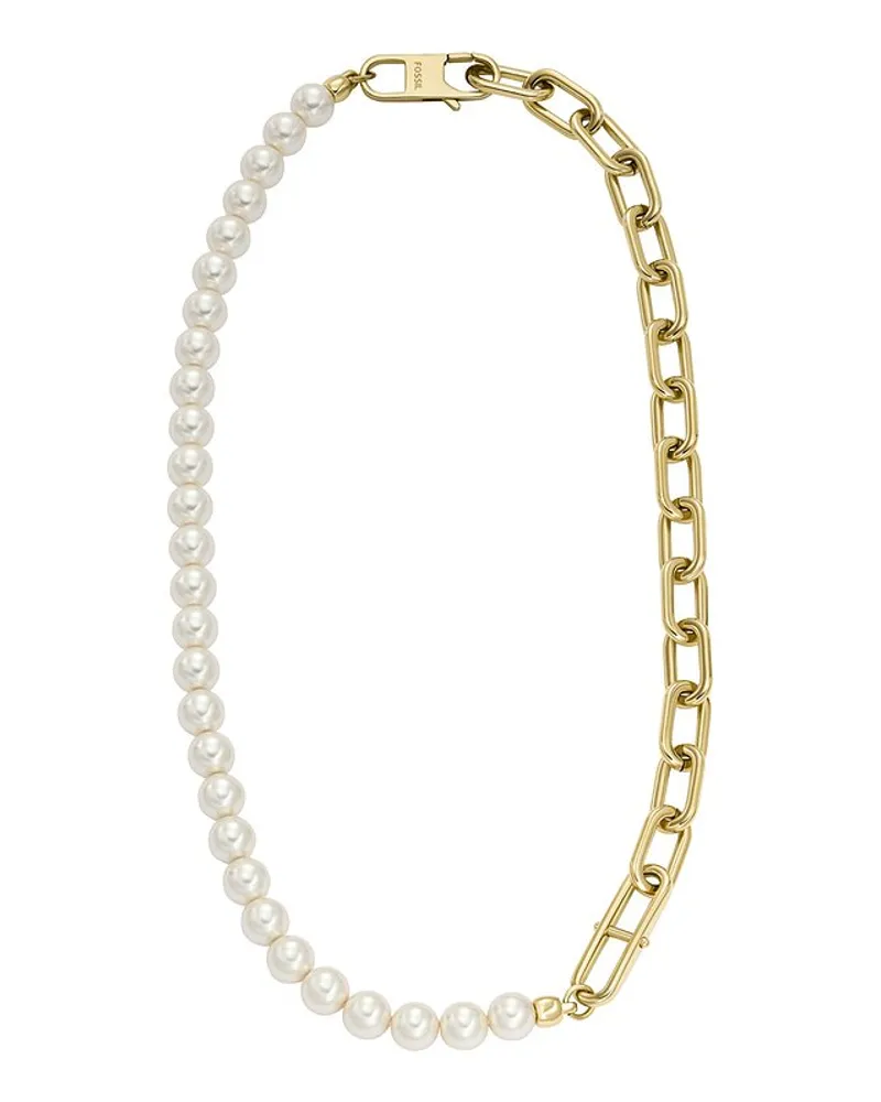 Fossil Kette HERITAGE Gold