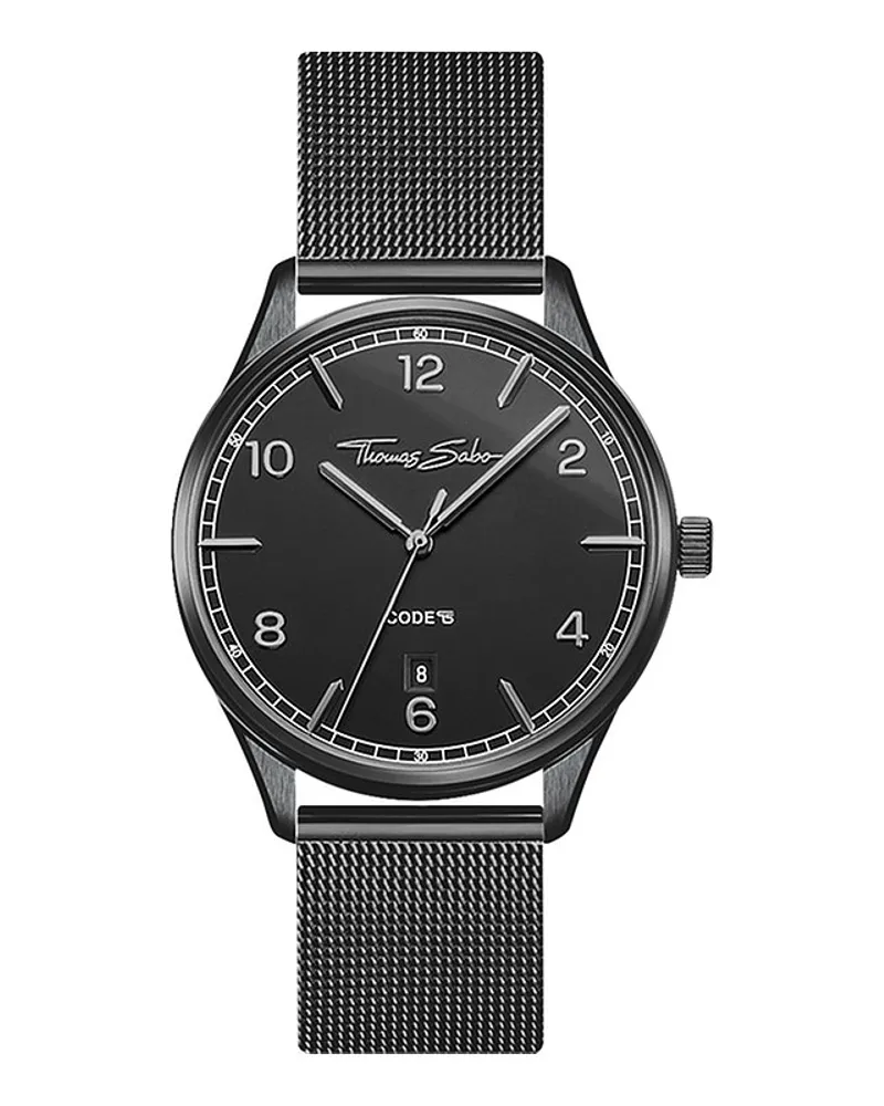 Thomas Sabo Herrenuhr Rebel at heart Schwarz