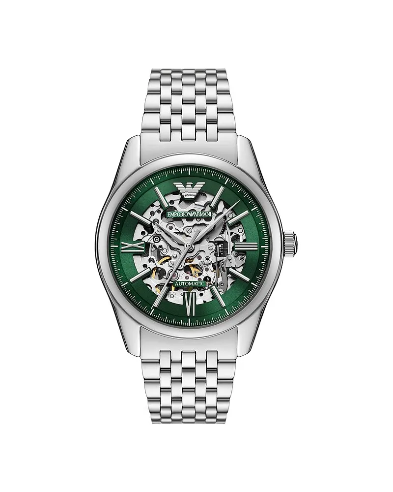 Emporio Armani Herrenuhr Silber