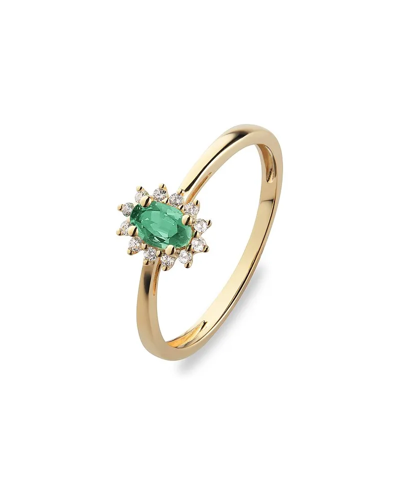 VALERIA Damenring Gelbgold