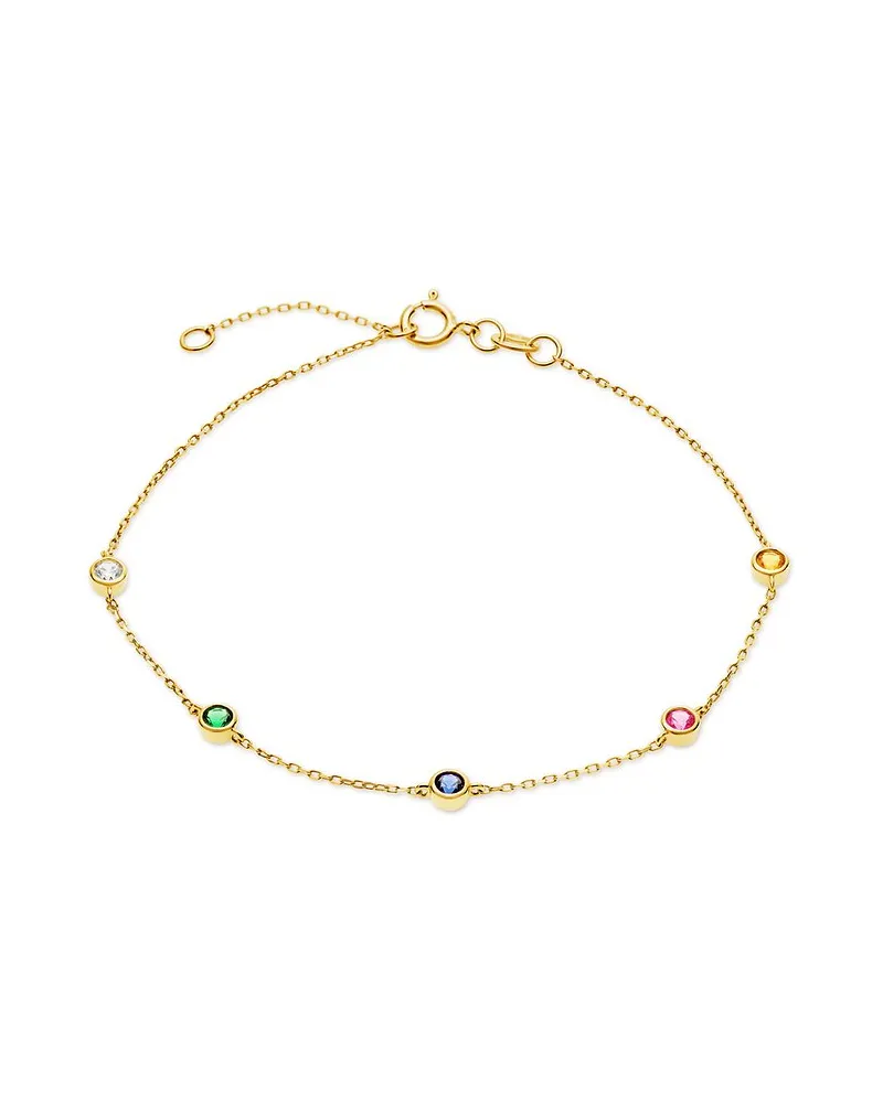 FAVS. Armband Colorful Gelbgold