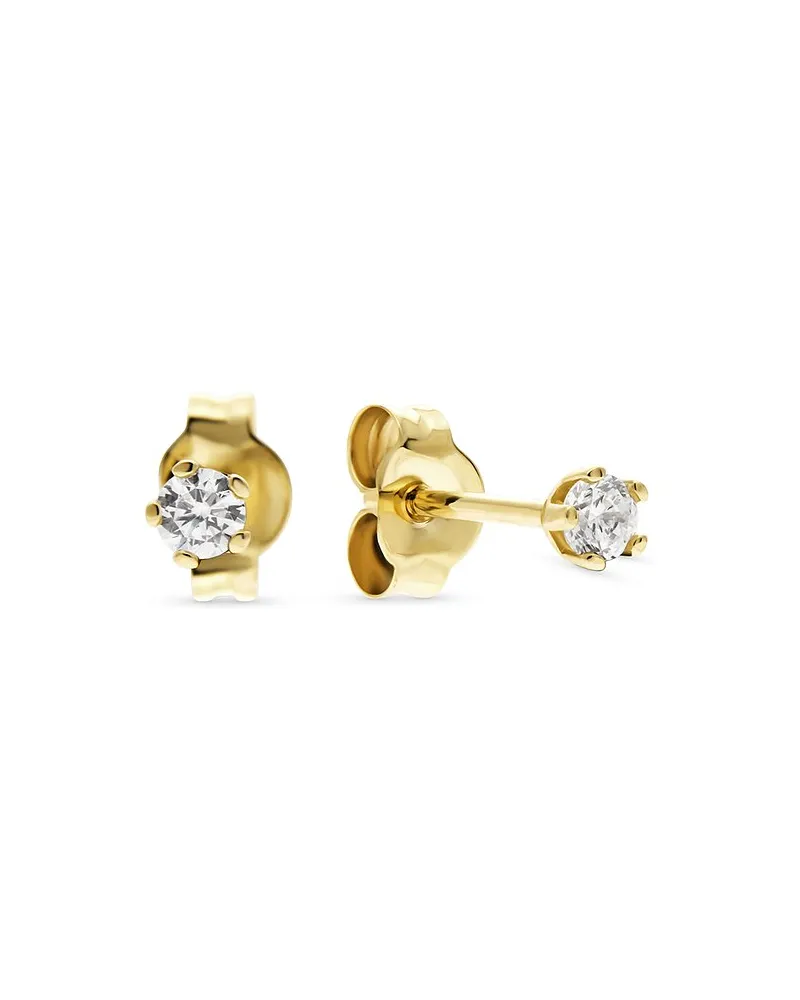 FAVS. Ohrstecker Gelbgold
