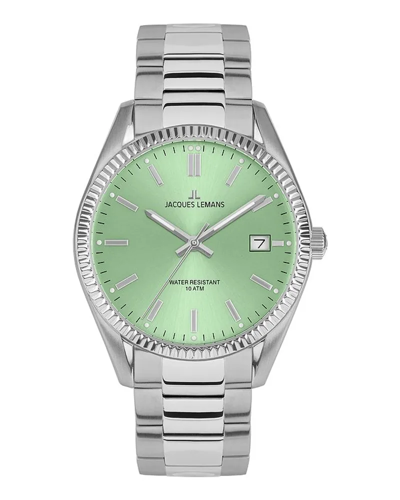 Jacques Lemans Damenuhr Derby Silber