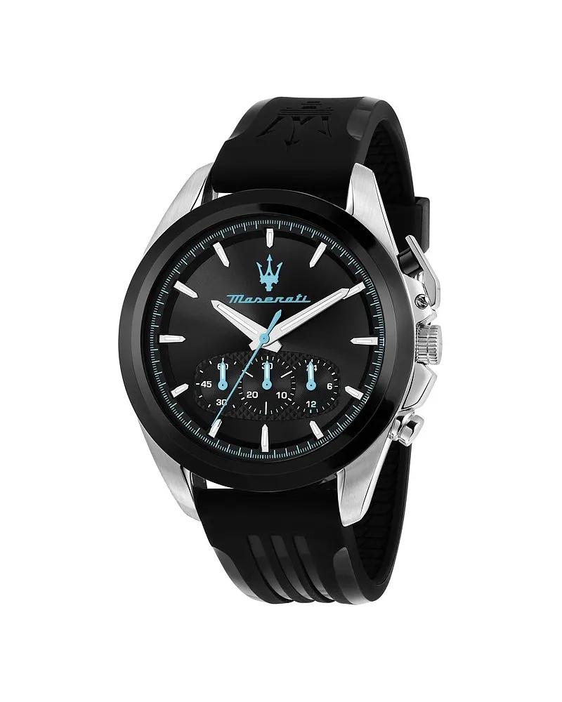Maserati Chronograph Traguardo Silber