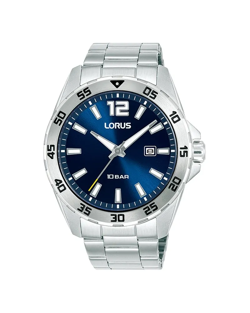 Lorus Herrenuhr Sports Silber