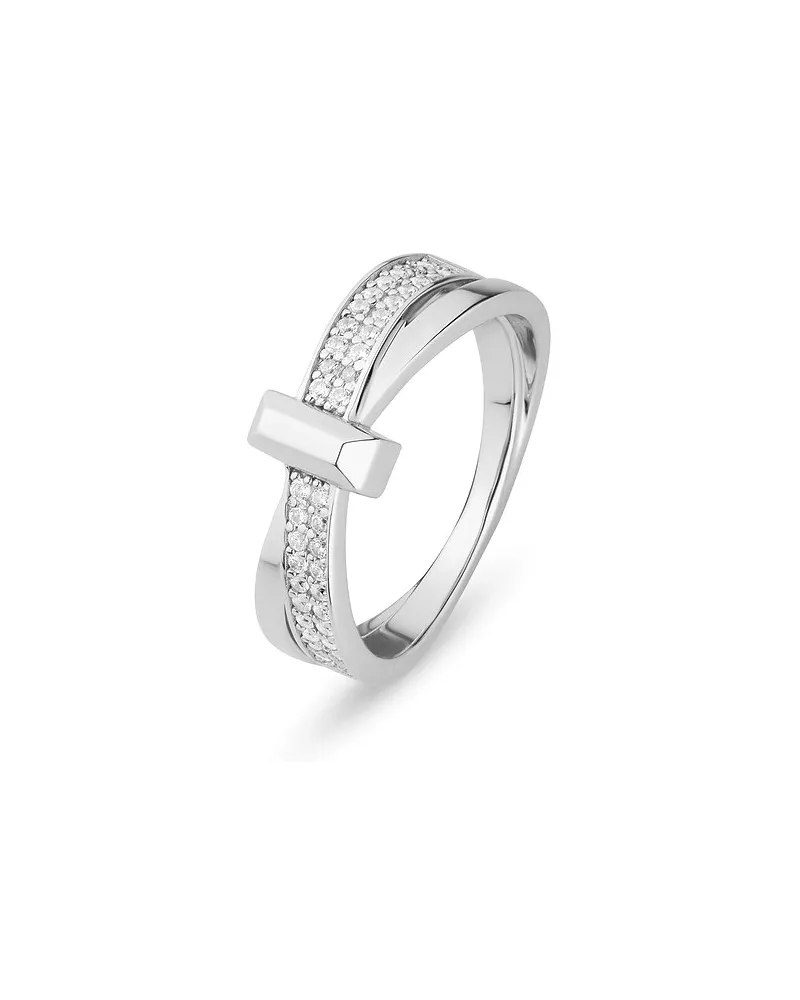 JETTE Damenring TURN Silber