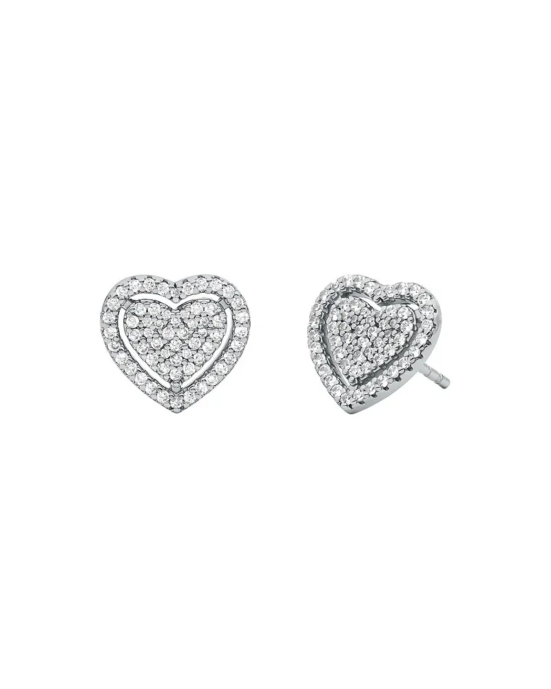 Michael Kors Ohrstecker KORS LOVE Silber