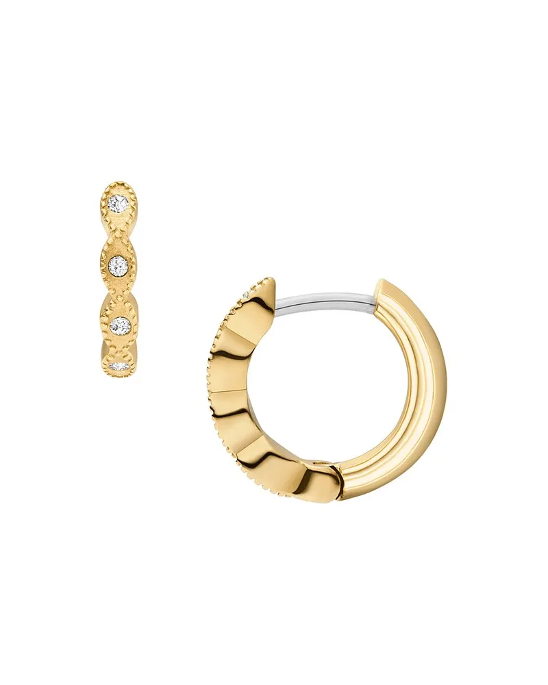 Fossil Creolen Ellis Gold