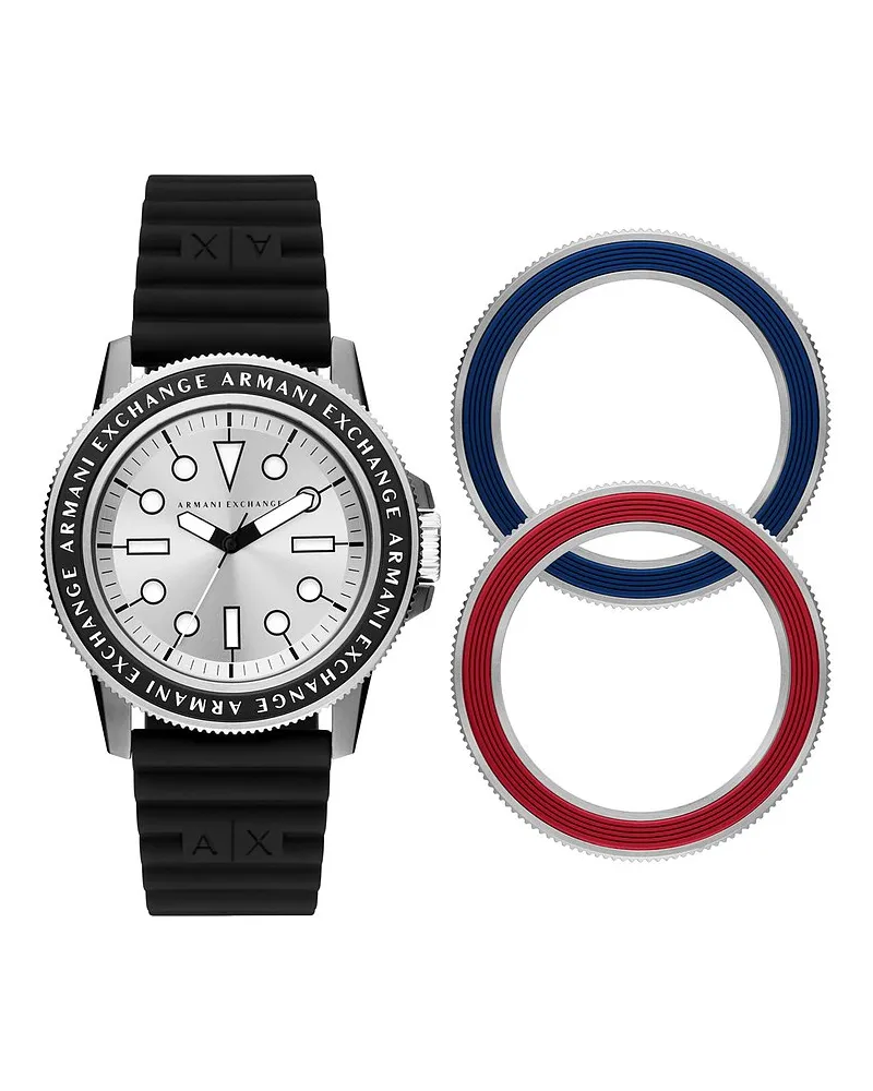 Armani Exchange Herrenuhr Grau