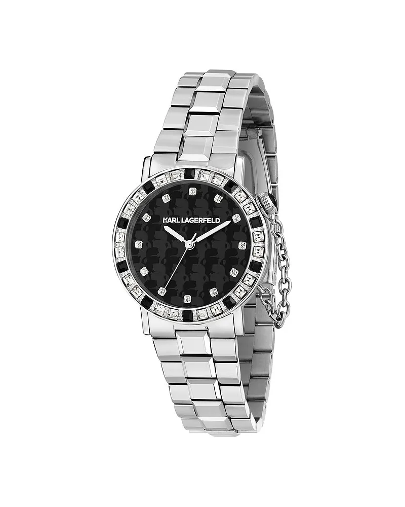Karl Lagerfeld Damenuhr Silber