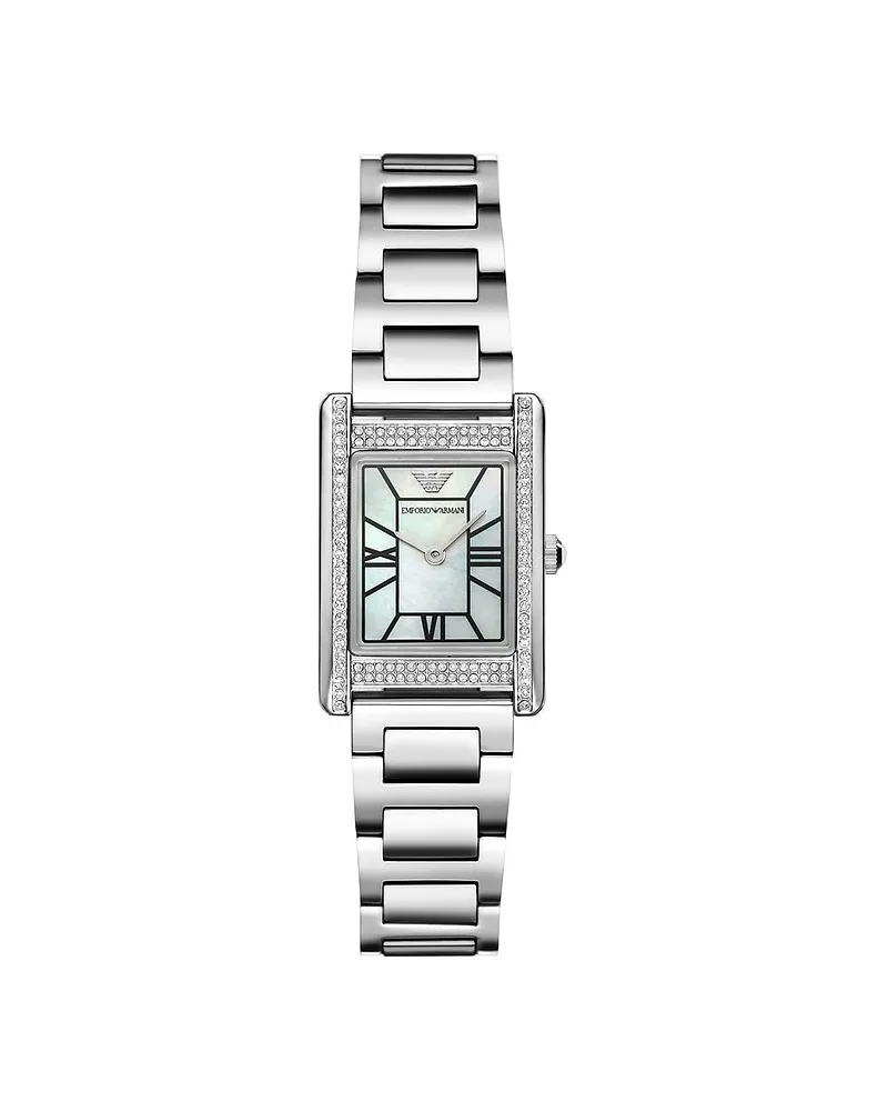 Emporio Armani Damenuhr Silber