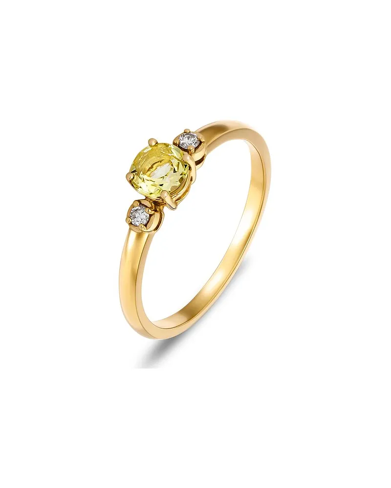 VALERIA Damenring Gelbgold