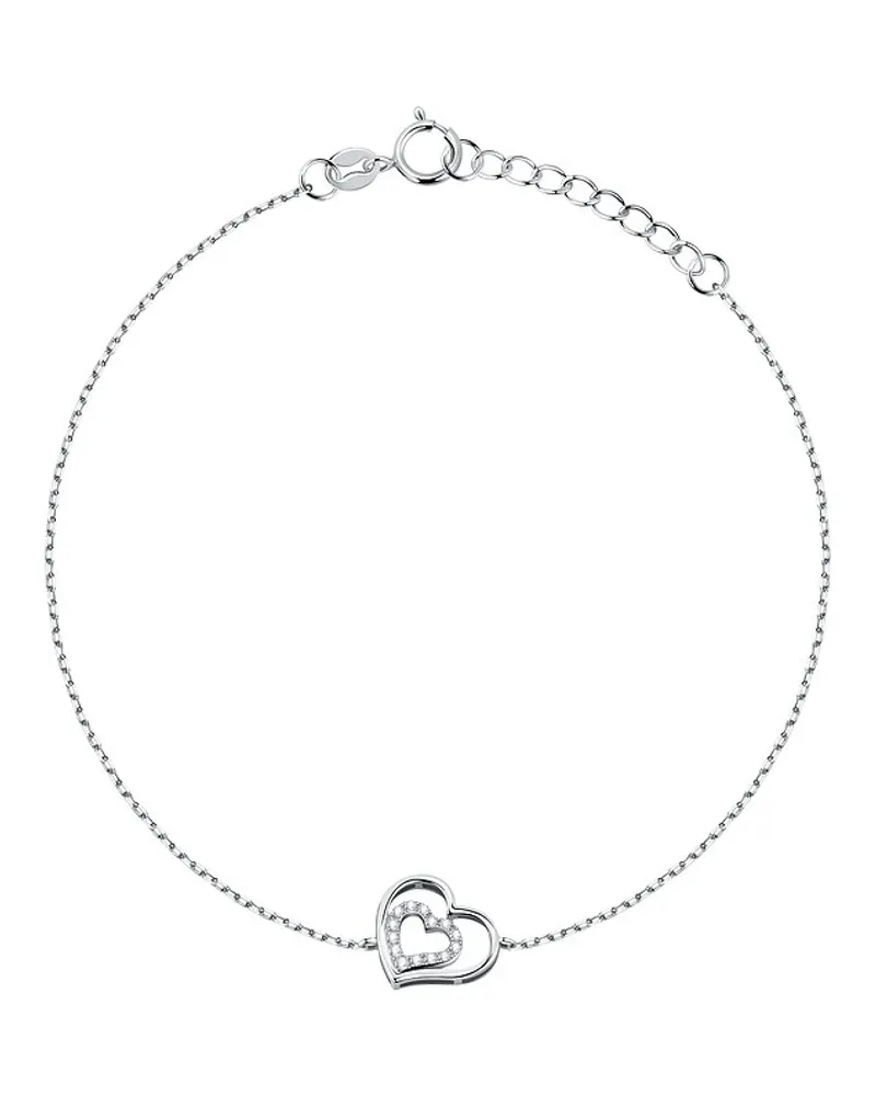 VALERIA Armband Weißgold
