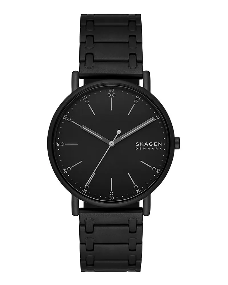 Skagen Herrenuhr SIGNATUR Schwarz