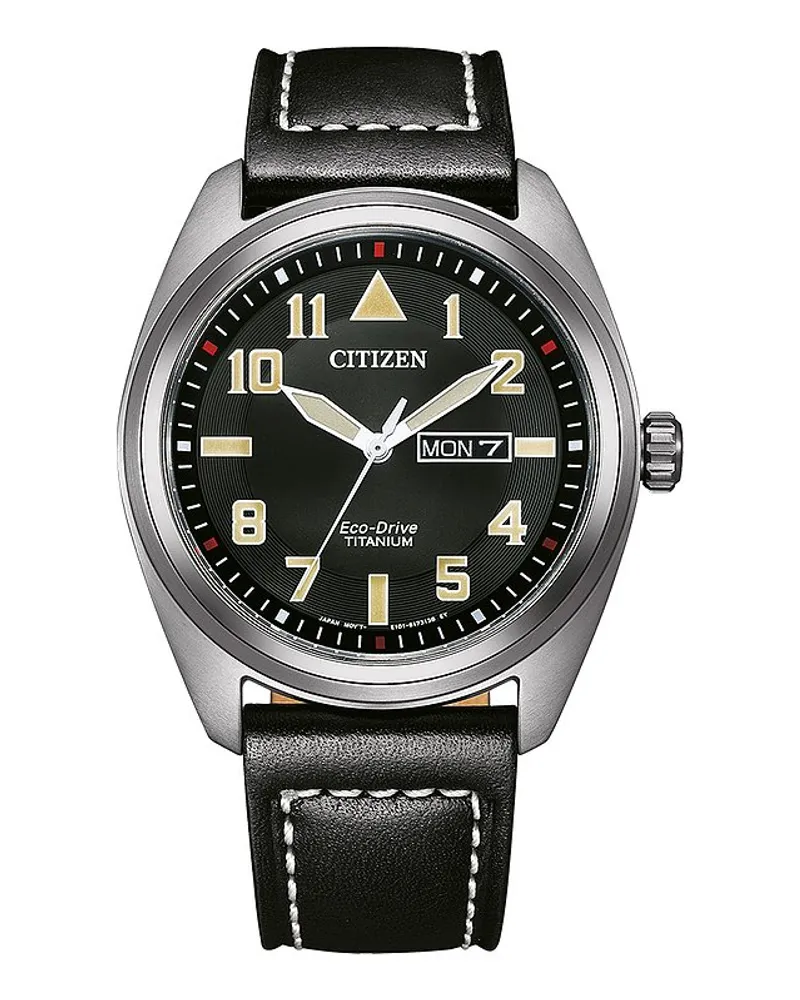 Citizen Herrenuhr Super Titanium Silber