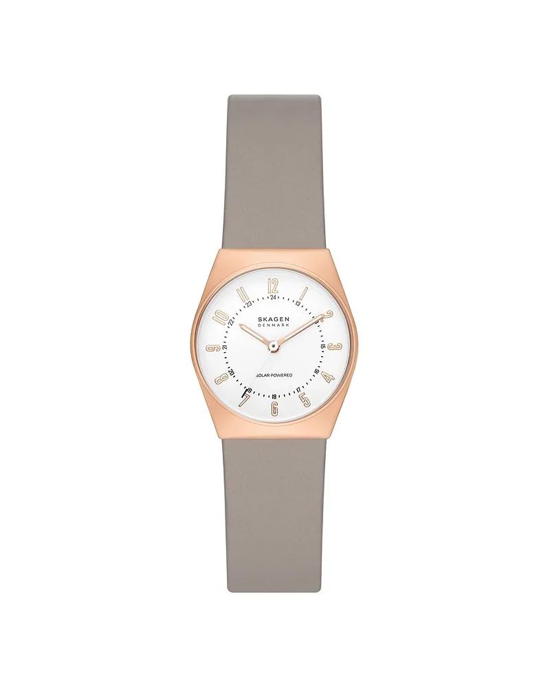 Skagen Damenuhr Grenen Lille Solar Roségold
