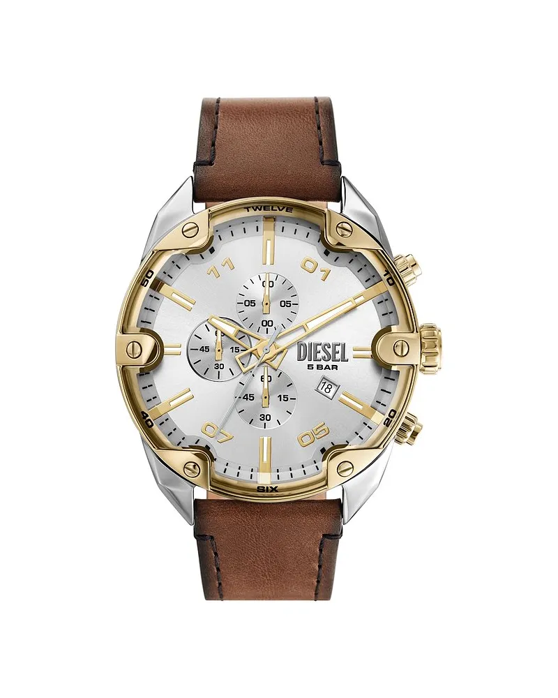 Diesel Chronograph SPIKED Silber