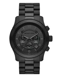 Michael Kors Chronograph Runway Schwarz