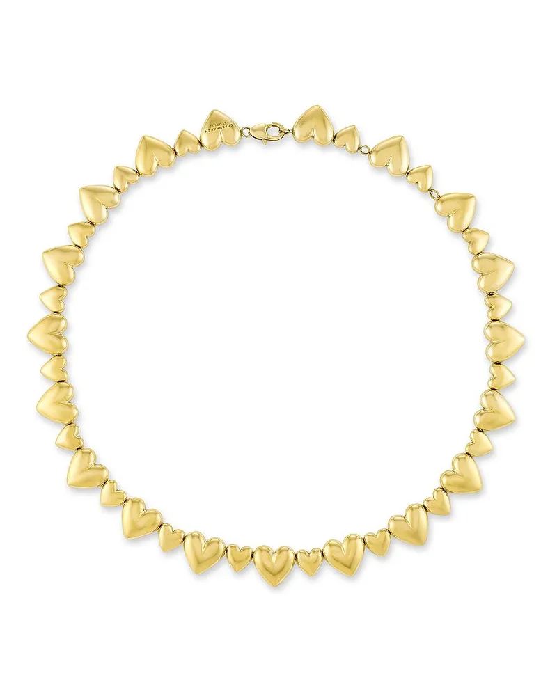 Copenhagen Kette Puffy Hearts Gold