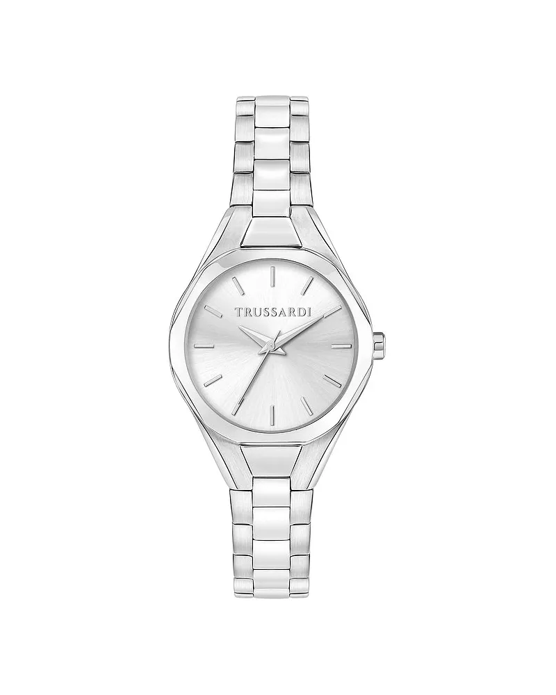 Trussardi Damenuhr Metropolitan Silber