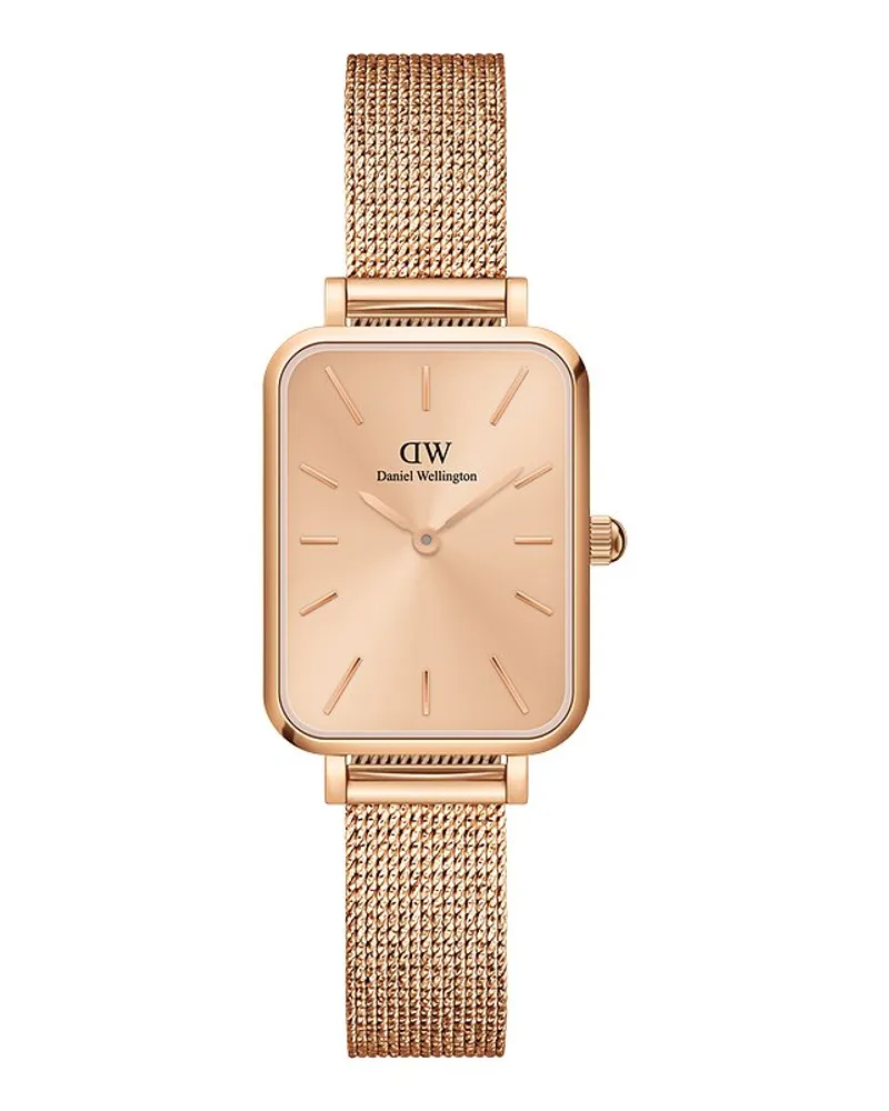 Daniel Wellington Damenuhr Quadro Roségold