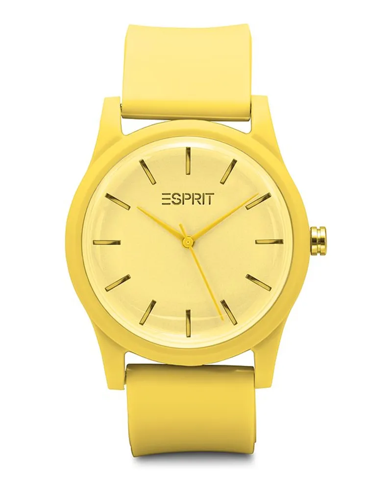 Esprit Unisexuhr Joy Gelb