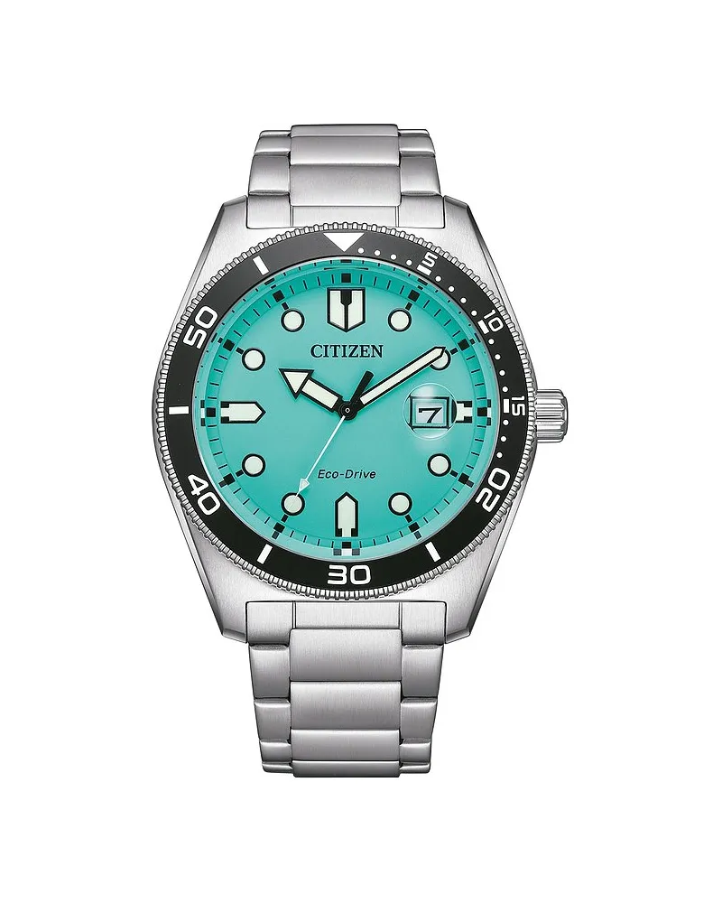 Citizen Herrenuhr Sport Silber