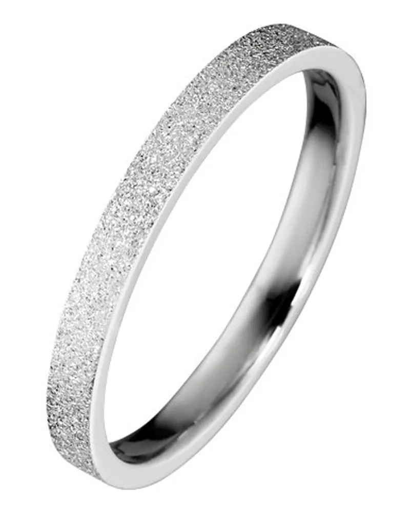 BERING Edelstahlring Silber