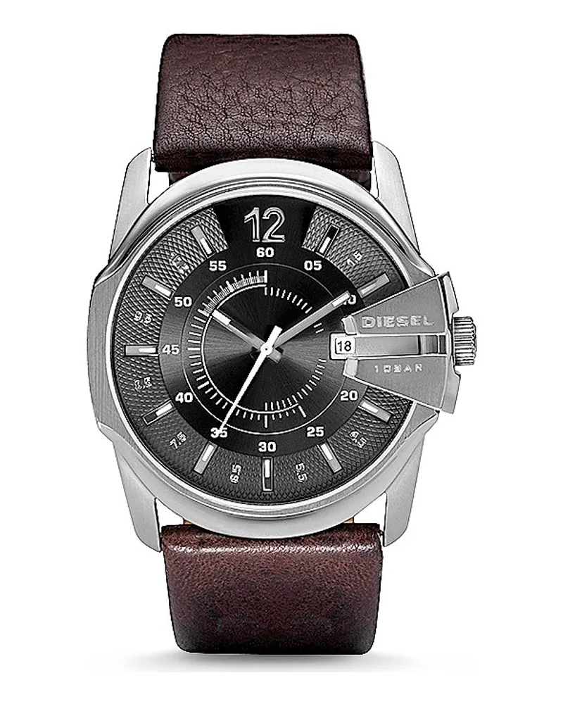 Diesel Herrenuhr Master Chief Silber