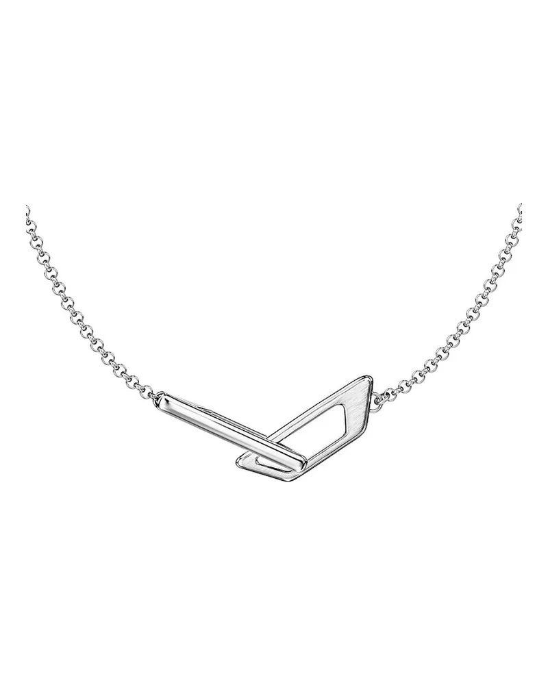 Diesel Kette D-Link Silber