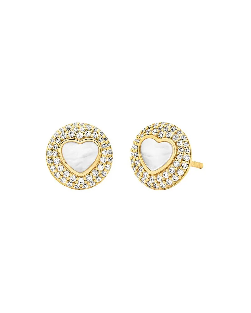 Michael Kors Ohrstecker KORS LOVE Gold
