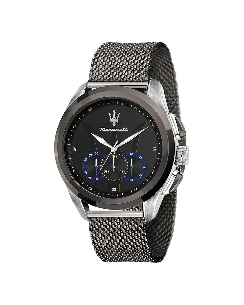 Maserati Chronograph Traguardo Silber