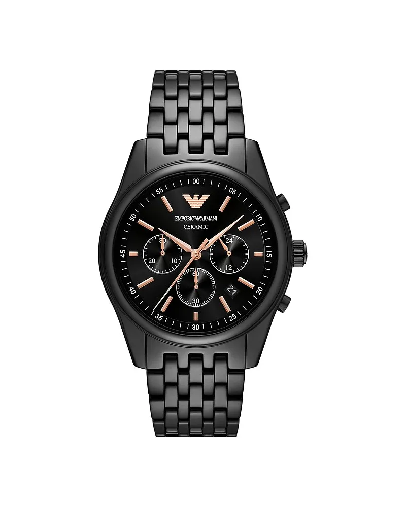 Emporio Armani Chronograph Schwarz