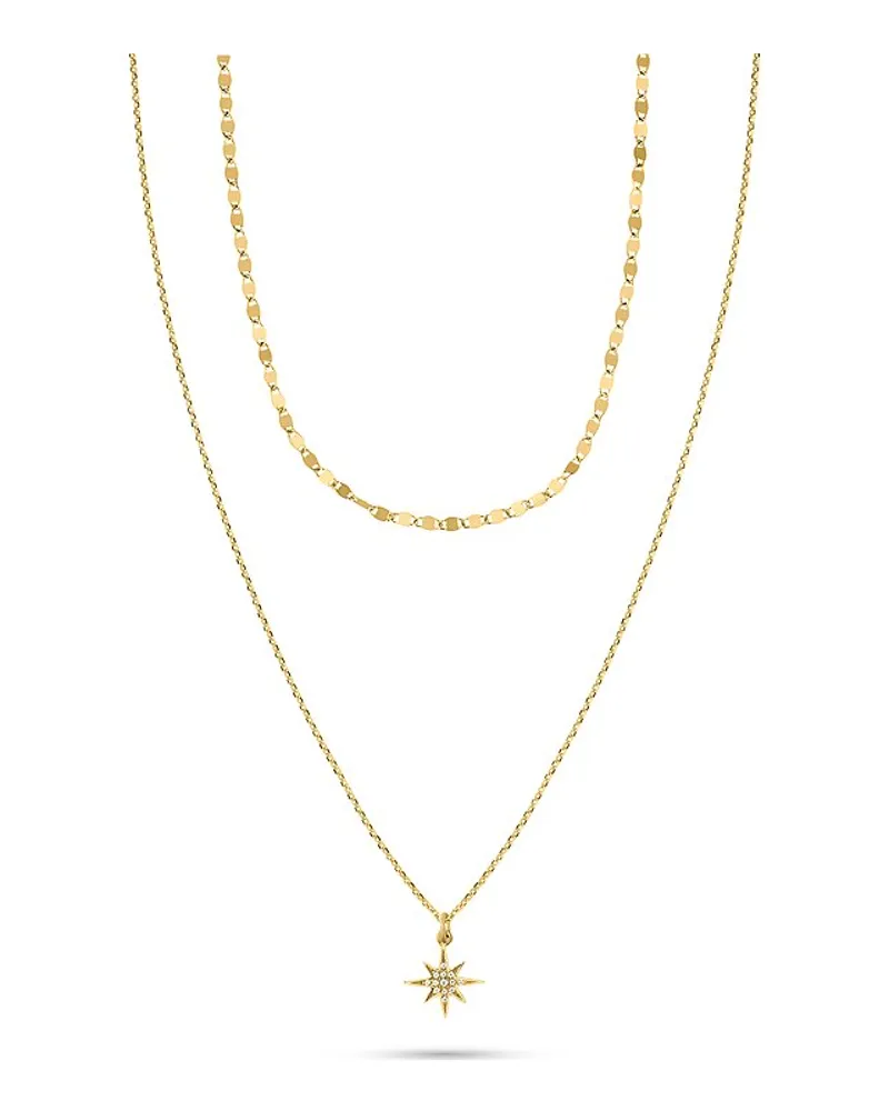 VALERIA Kette Gelbgold