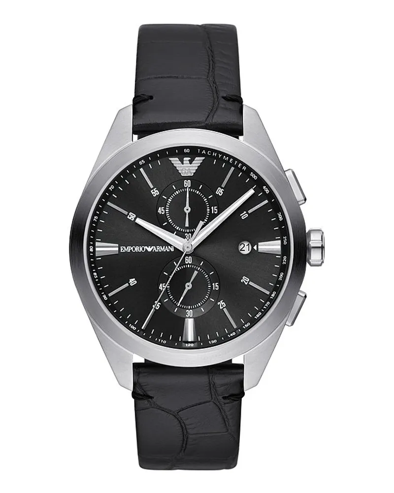 Emporio Armani Chronograph Silber