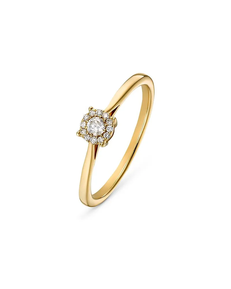 VALERIA Damenring Gelbgold