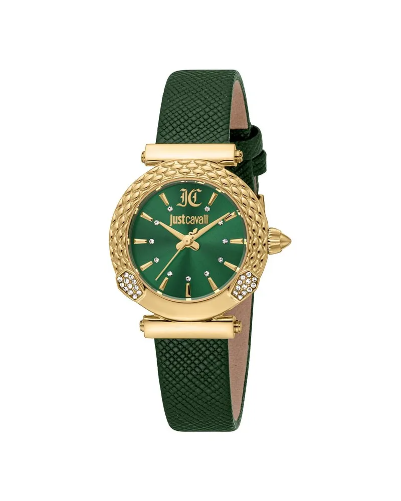 Just Cavalli Damenuhr Snake Gold