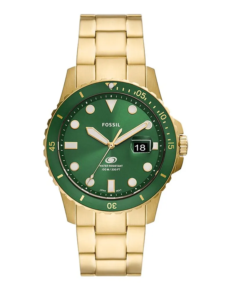 Fossil Herrenuhr Gold