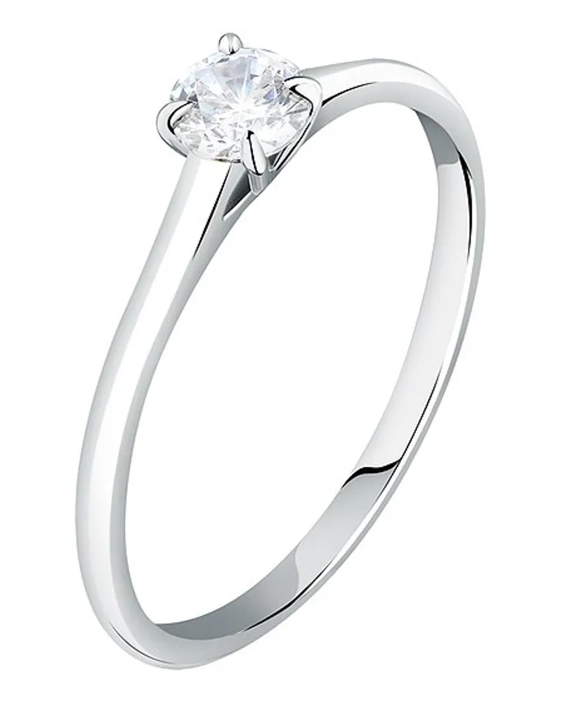 Live Diamond Damenring Weißgold