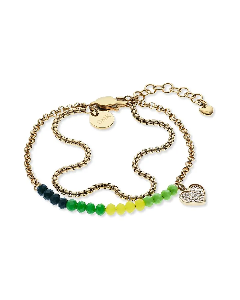 Guido Maria Kretschmer Armband COLORFUL Gelbgold